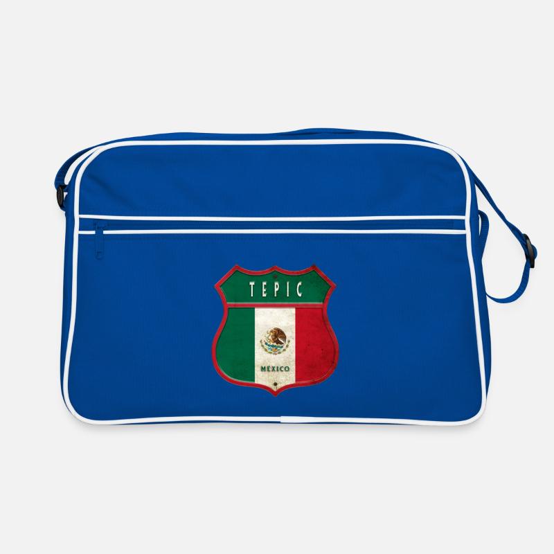 Design du blason de Tepic Mexico Sac Retro