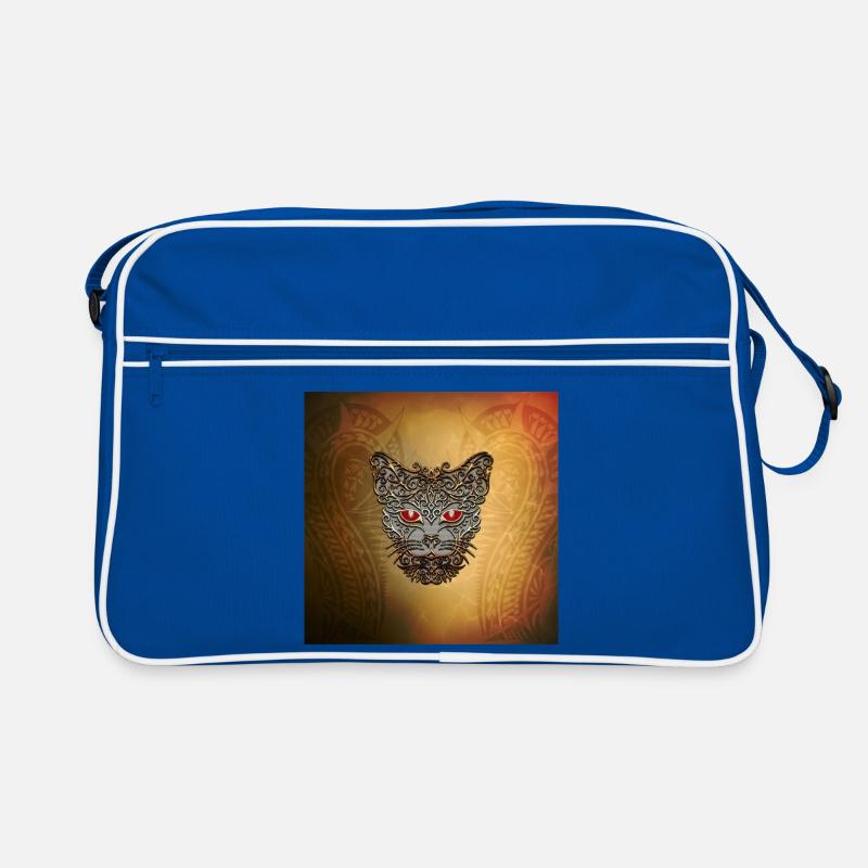 tête de chat décorative Sac Retro
