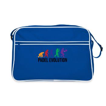 Padel Game Padel Evolution Sport Statement - Retro Bag - blue/white - Front