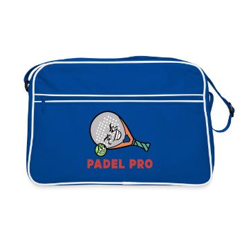 Racket Padel Statement Balls Padel Game Sport - Retro Bag - blue/white - Front