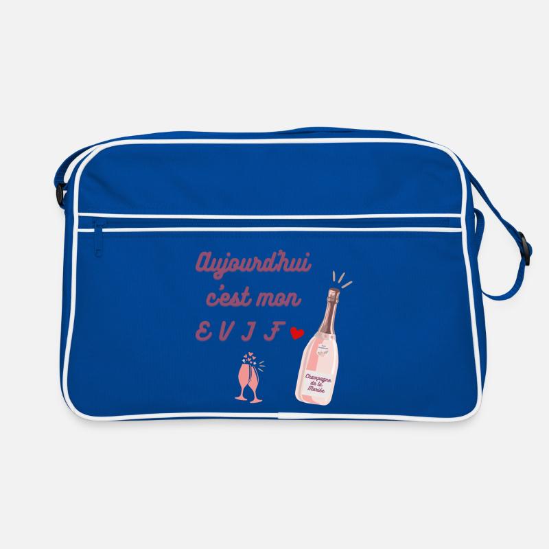 EVJF future mariée. Enterrement vie célibataire Sac Retro