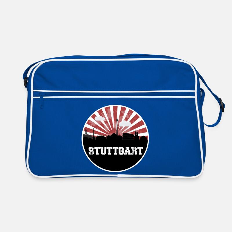 Stuttgart Skyline Home Game Retro Bag