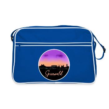 Spreewald Finline Skyline - Retro Bag - blue/white - Front