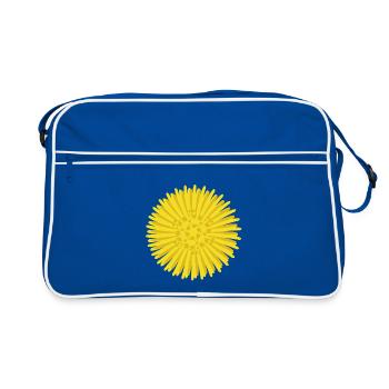 Tussilage - Sac Retro - bleu/blanc - Devant
