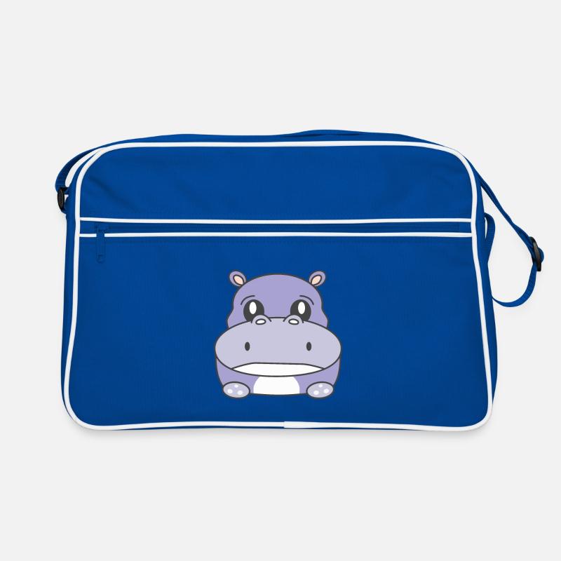 Sad Hippo Retro Bag