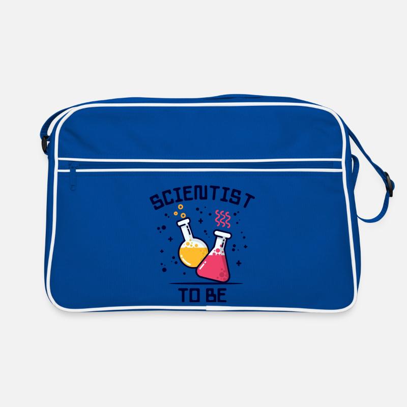 Workaholic Scientist Statement Profession Career Retro Bag