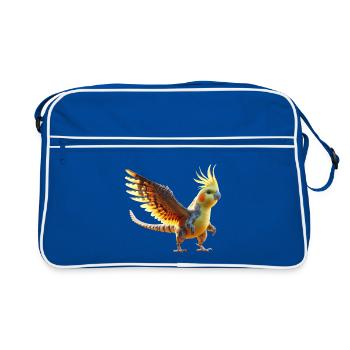 Nymphendino (01) - Sac Retro - bleu/blanc - Devant