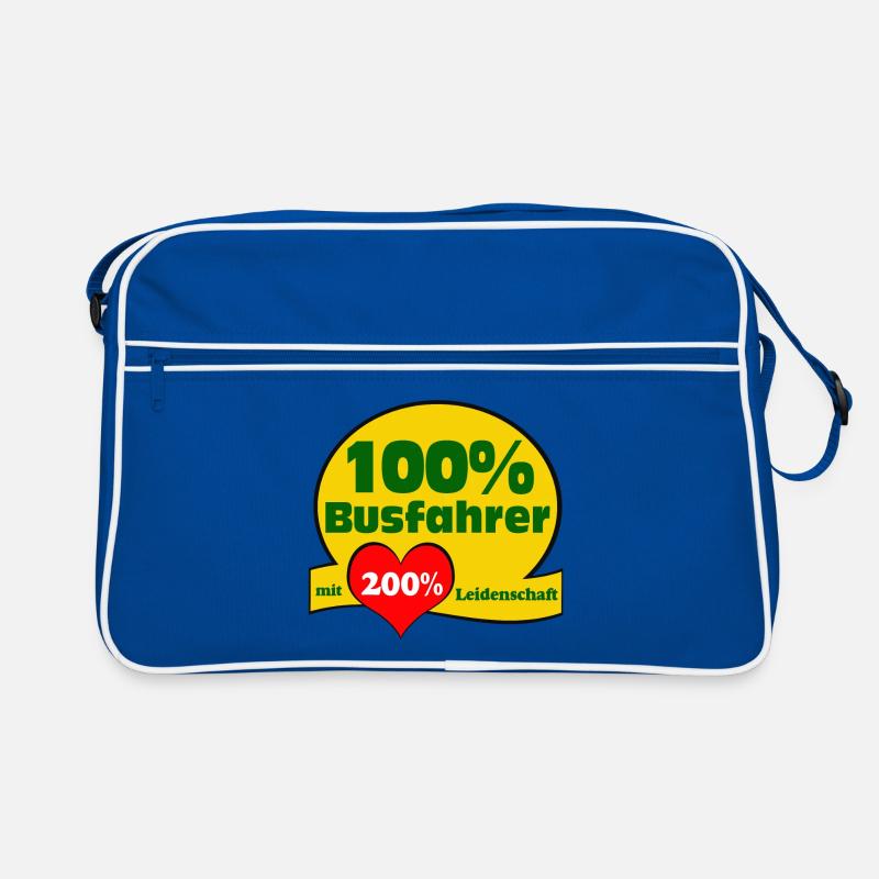 Chauffeur de bus Chauffeur de bus 100% (25) Sac Retro