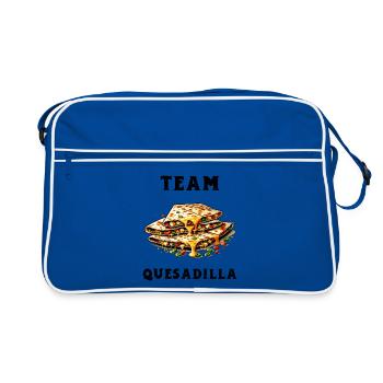 Team Quesadilla Mexico - Retro Bag - blue/white - Front