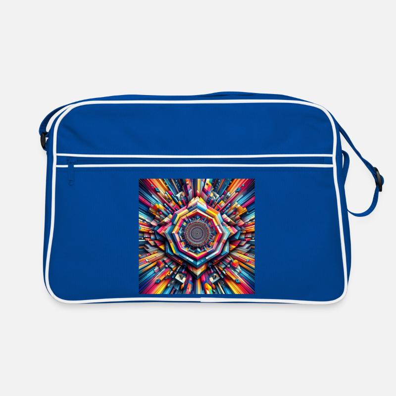 3D-Diamant Retro Tasche