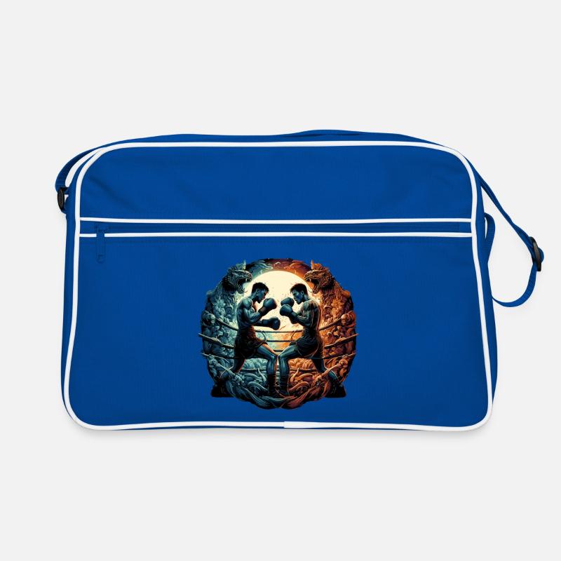 Cadeau de boxe Muay Thai Thai boxe kickboxing Sac Retro