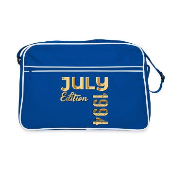 32e anniversaire juillet 1994 - Sac Retro - bleu/blanc - Devant