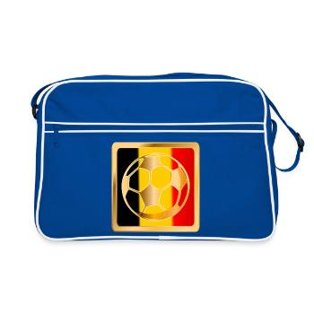 Football Belgium Football Belgique - Sac Retro - bleu/blanc - Devant