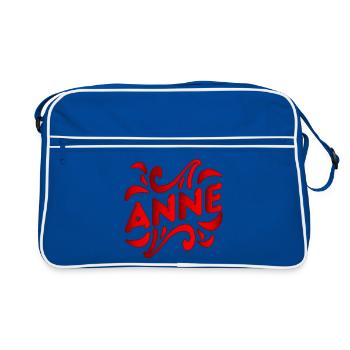TURKISH MOM - TURKEY ANNE - TÜRKIYE - Retro Bag - blue/white - Front