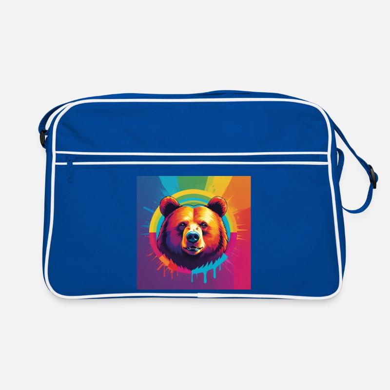 Pride Bear Retro Tasche