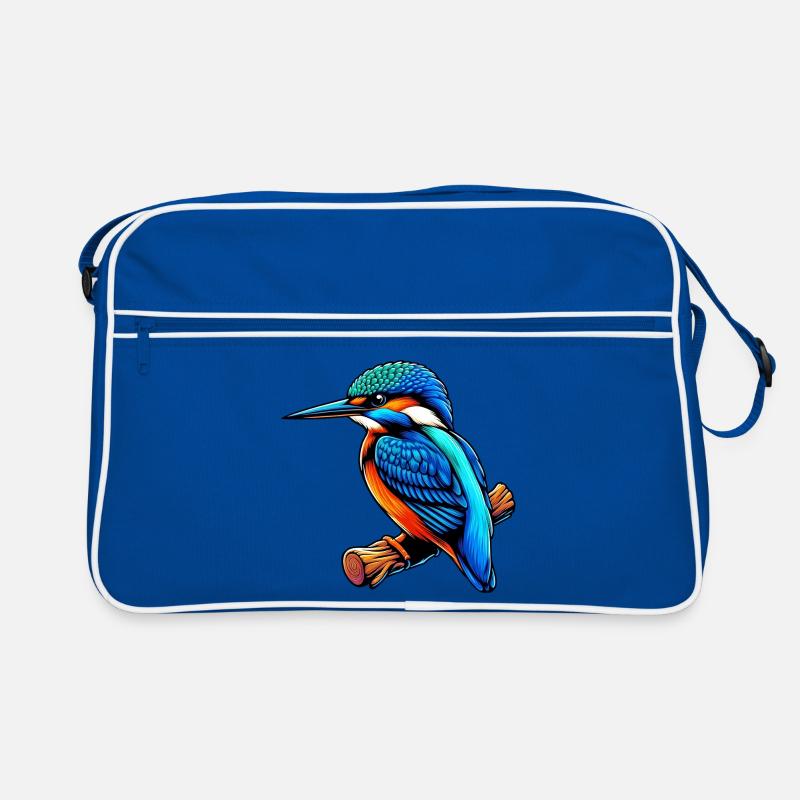Eisvogel Retro Tasche
