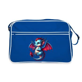 Dragon - Sac Retro - bleu/blanc - Devant