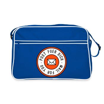 Mail pour vous tricolore - Sac Retro - bleu/blanc - Devant