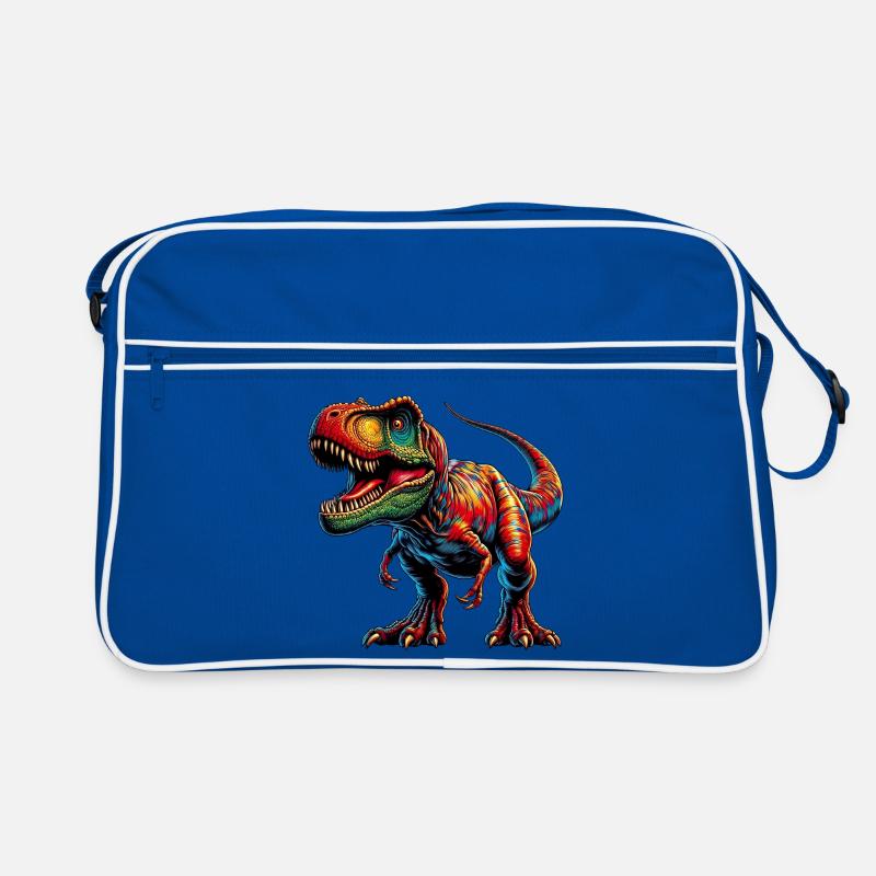 Dinosaurier Retro Tasche
