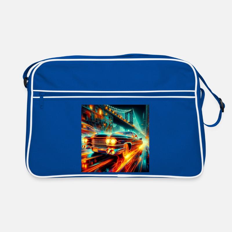 Oldtimer Elektroauto Retro Tasche