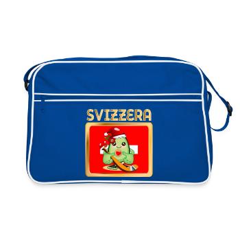 SVIZZERA Hockey su Ghiaccio Avvocato di Natale - Retro Bag - blue/white - Front