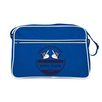 Retro player - Retro Bag - blue/white - Front