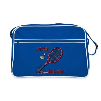 Activer le mode Smash - Sac Retro - bleu/blanc - Devant