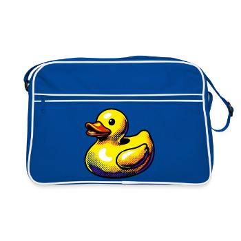 Caneton Canard Canard Canard - Sac Retro - bleu/blanc - Devant