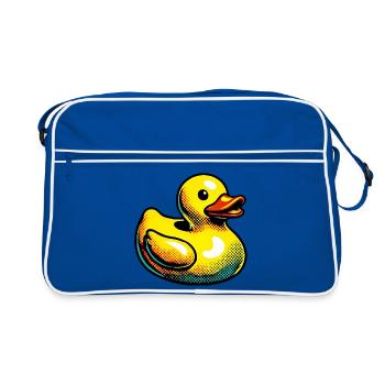 Caneton Canard Canard Canard - Sac Retro - bleu/blanc - Devant