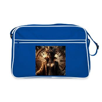 Les Chroniques du Temps - Sac Retro - bleu/blanc - Devant