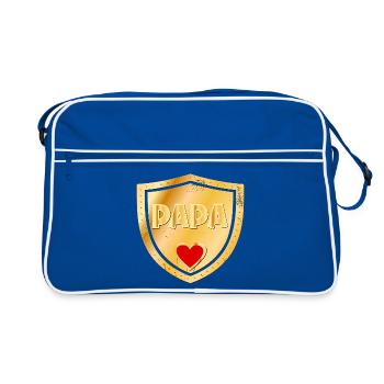 ORDER FATHER'S DAY DAD - Retro Bag - blue/white - Front
