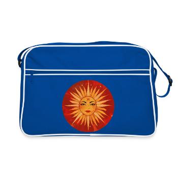 Soleil - Sac Retro - bleu/blanc - Devant