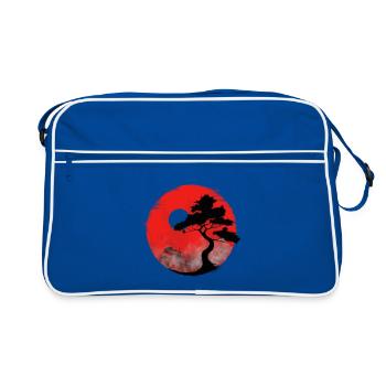 Yūgen - Sac Retro - bleu/blanc - Devant