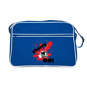 Cherry on! - Retro Bag - blue/white - Front