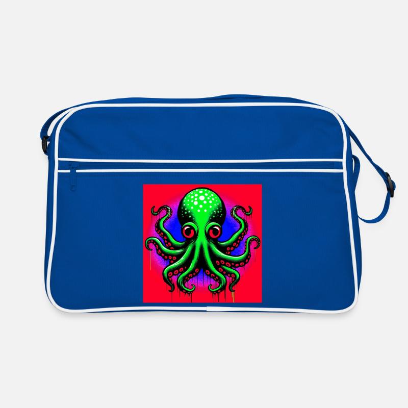 Pieuvre Sac Retro