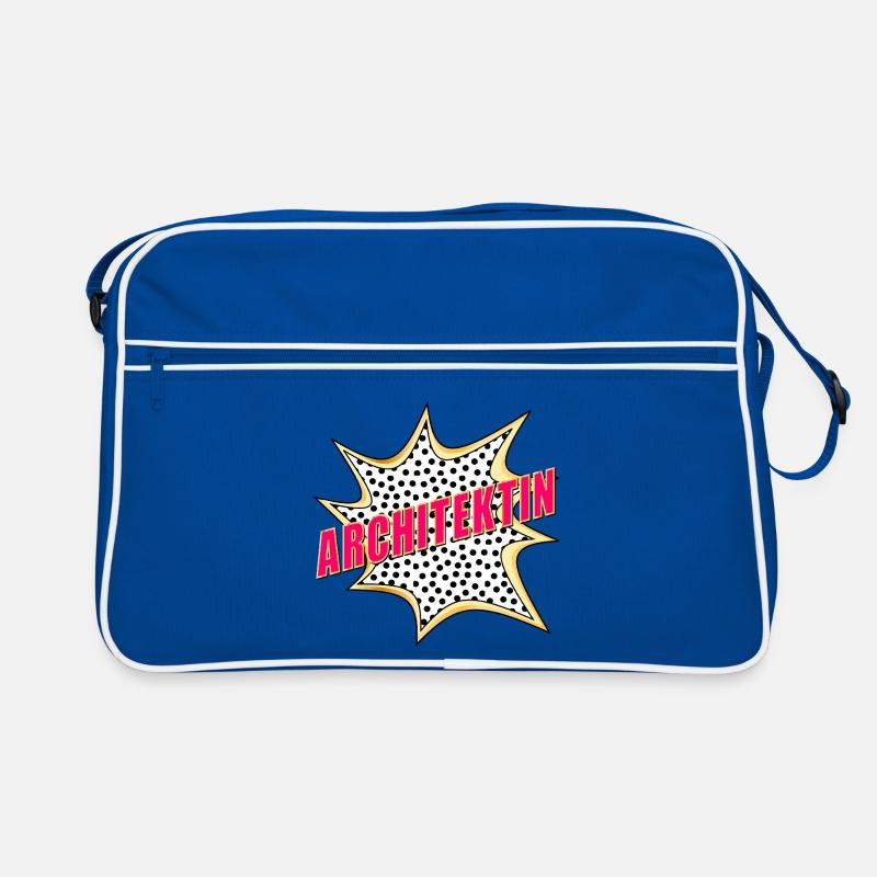 CONSTRUCTION MANAGEMENT ARCHITECT POP-ART Retro Bag