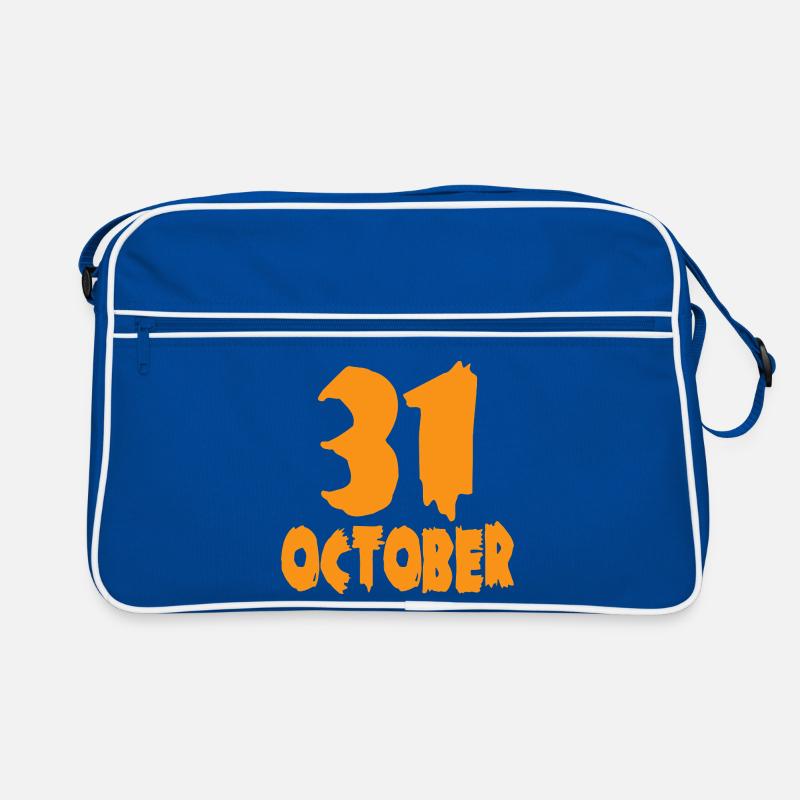 Halloween Süßes oder Saures 31. Oktober Boo Retro Tasche