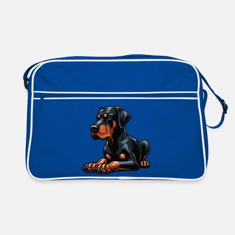 Doberman Doberman Propriétaire Doberman Lovers Sac Retro