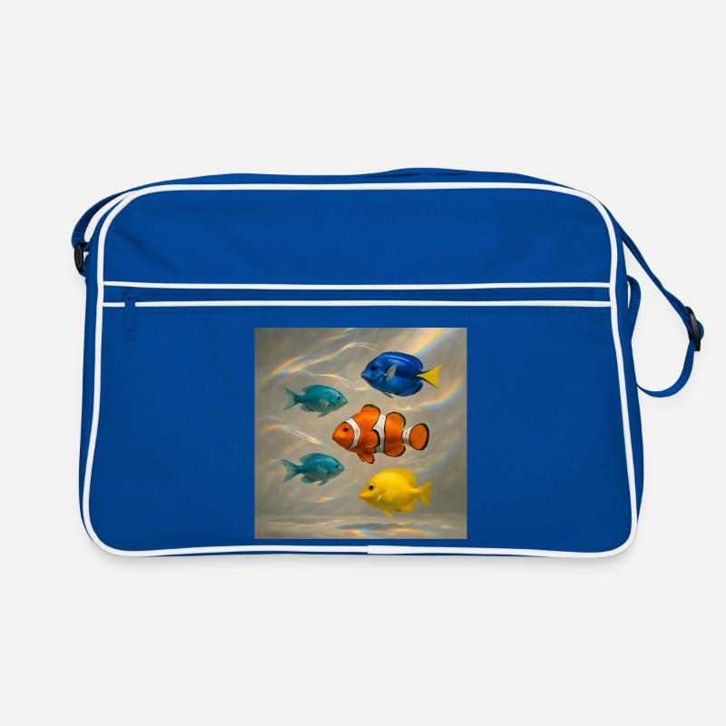 Fish Floating Retro Bag