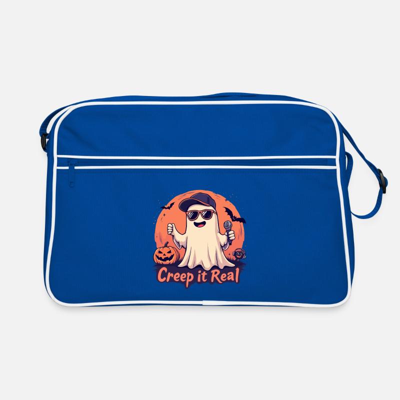 Creep It Real Ghost with Mic Retro Bag
