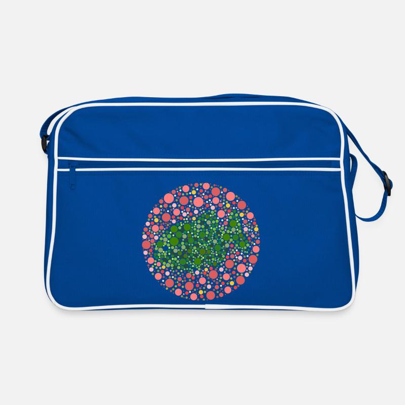 Fisch Farbtest Retro Tasche