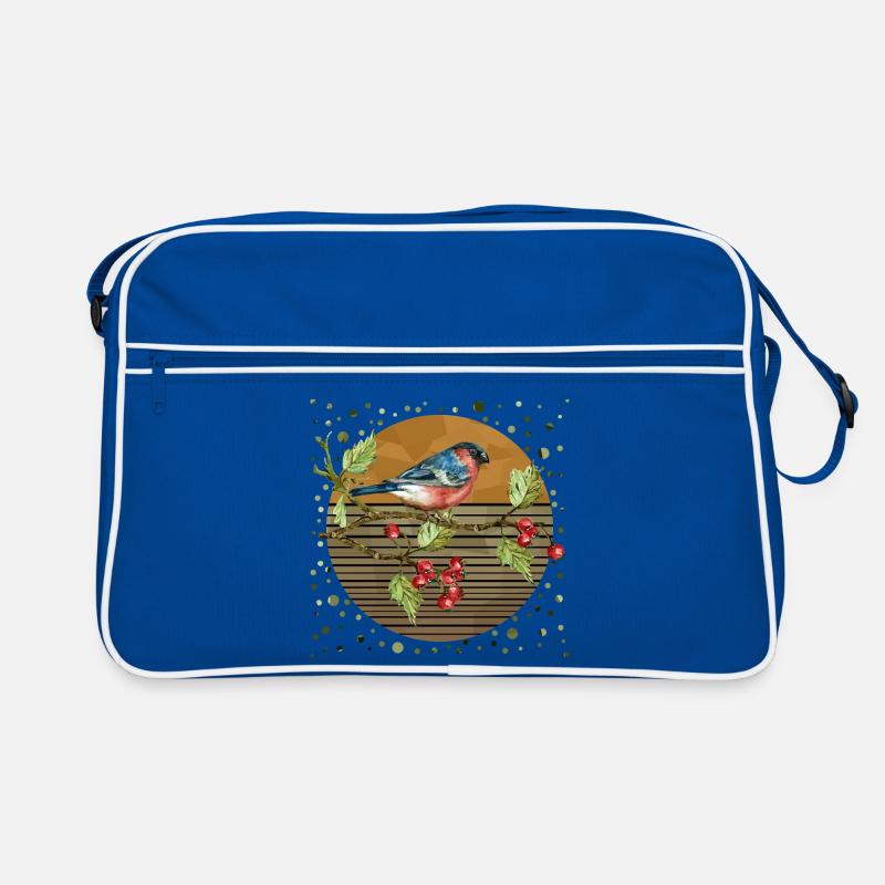 Bunter Vogel Retro Tasche