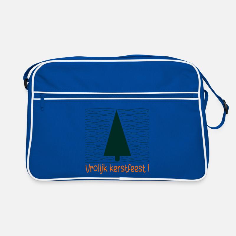 Joyeux sapin de Noël Sac Retro