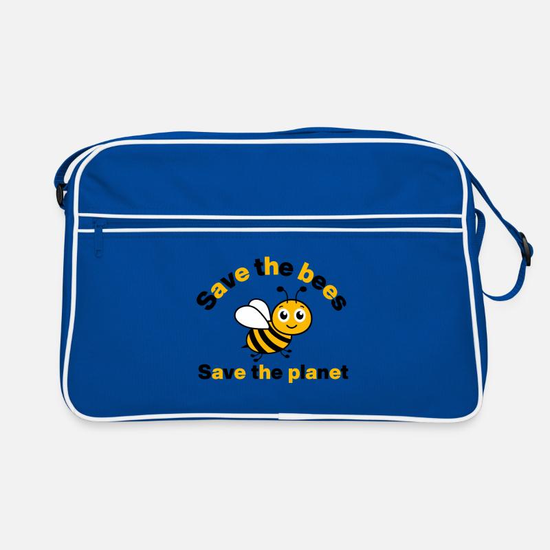 Save the Bees – Save our bees and the earth Retro Bag