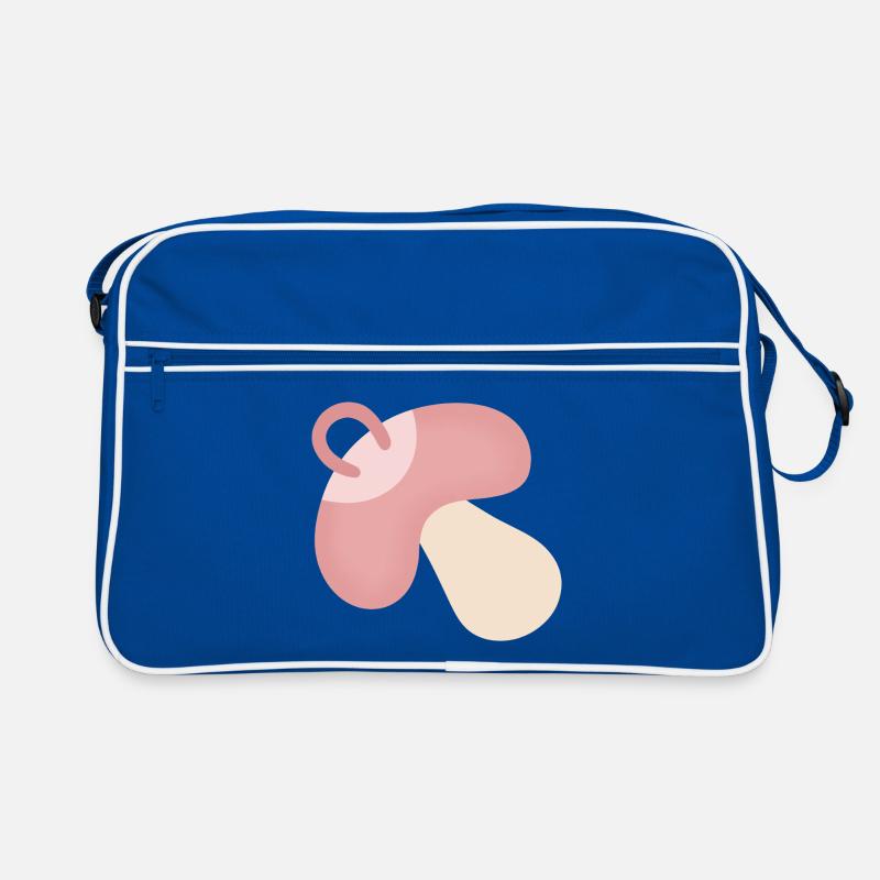 pink pacifier Retro Bag