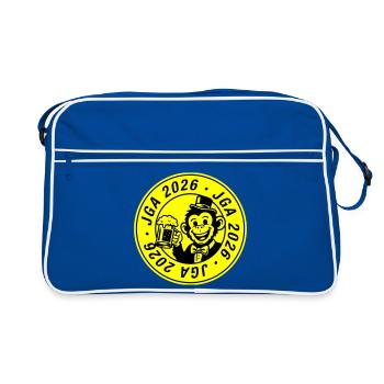 Jga 2026 Marié Singe - Sac Retro - bleu/blanc - Devant