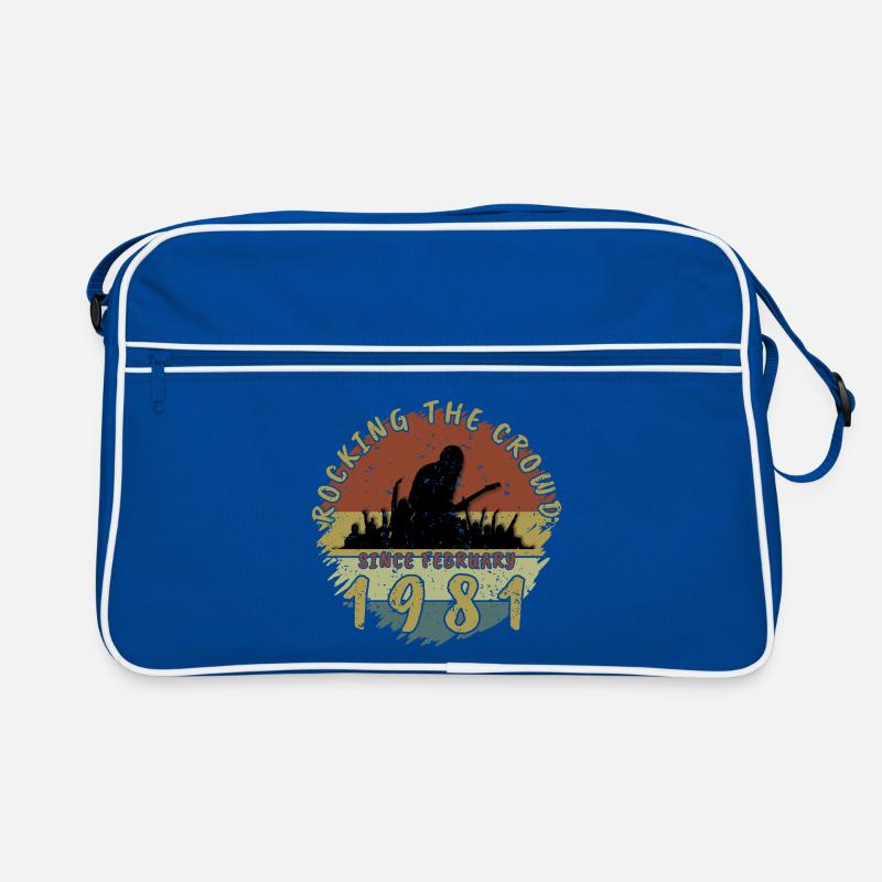 45th Birthday Rocking the crowd GIT 02/1981 Retro Bag