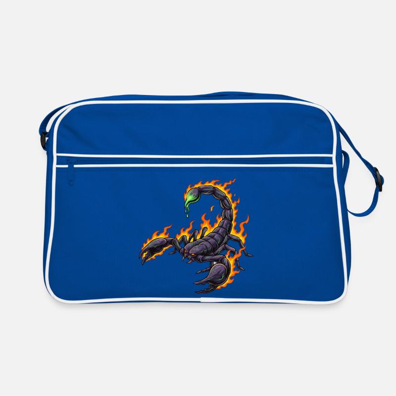 Scorpion au feu Sac Retro