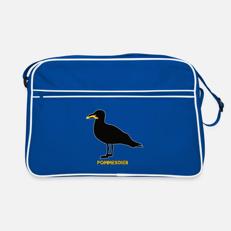 Frites Voleuse de mouette - Noire Sac Retro