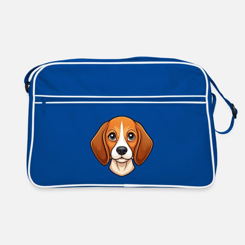 Visage de beagle Sac Retro